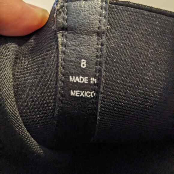 STEVE MADDEN Hesitant Leather Chunky Lug Sole Color Block Platform Mid Boots - Picture 7 of 10